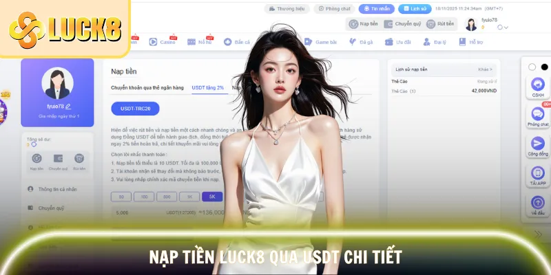 Chỉ bạn cách chuyển vốn từ ví USDT sang